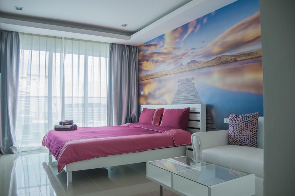 Cosy Beach View Condominium Паттайя Экстерьер фото